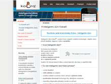 Tablet Screenshot of kobra-system.cz